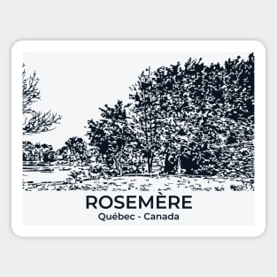 Rosemère - Québec Magnet